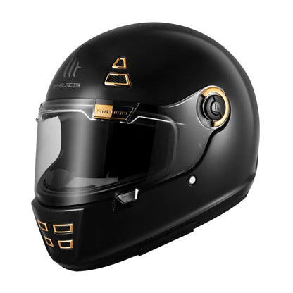Motorcycle Retro Mt Helmet Spain Jarama Single Visor Dual D-Ring Buckle - View 2 | Henderson Shop
