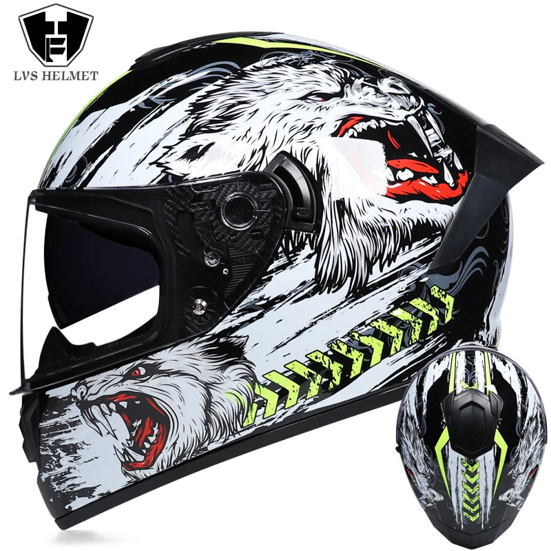 Full Face Motorcycle Helmet | Full Face & Winter - View 21 | Henderson Shop