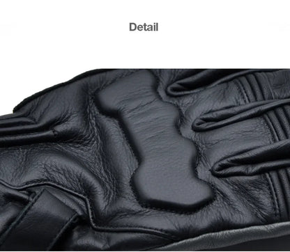 Hendersonshop LS2 MG003 Motorcycle gloves Winter cowhide windproof and waterproof touch