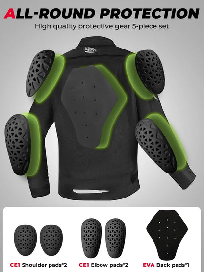 Mesh Motorcycle Jacket | Mesh & Breathable - View 9 | Henderson Shop