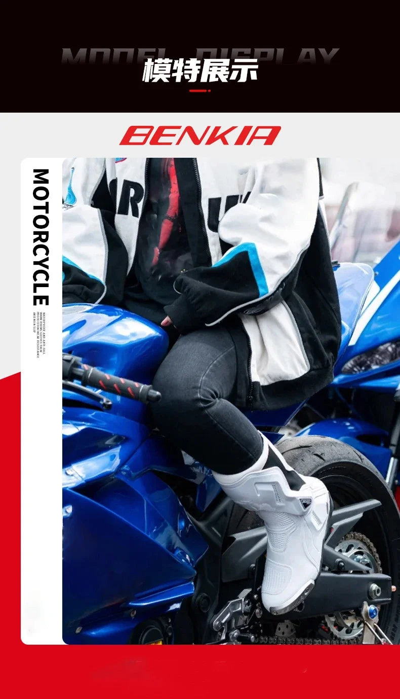 Motorcycle Shoes Childrens Boots Moto Bombre 35-38 Size Knight Shoes Women's style Riding Boots Fall Prevention Off Road Racing