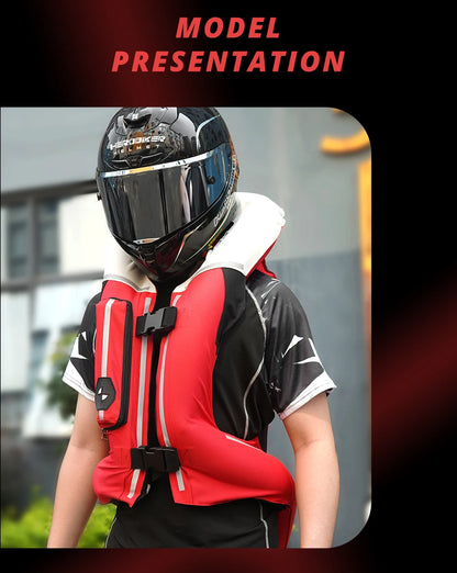 Motorcycle Airbag Safety Vest | CO2 Anti-Crash Protection | Henderson Shop