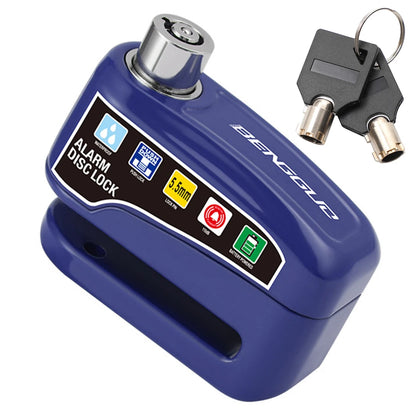 Motorcycle Alarm Disc Lock - additional view showing motorcycle disc lock features and details