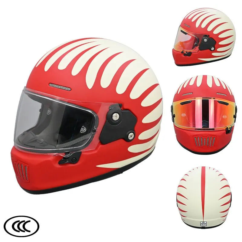 Harley Vintage Half Face Helmet | DOT Certified - View 21 | Henderson Shop