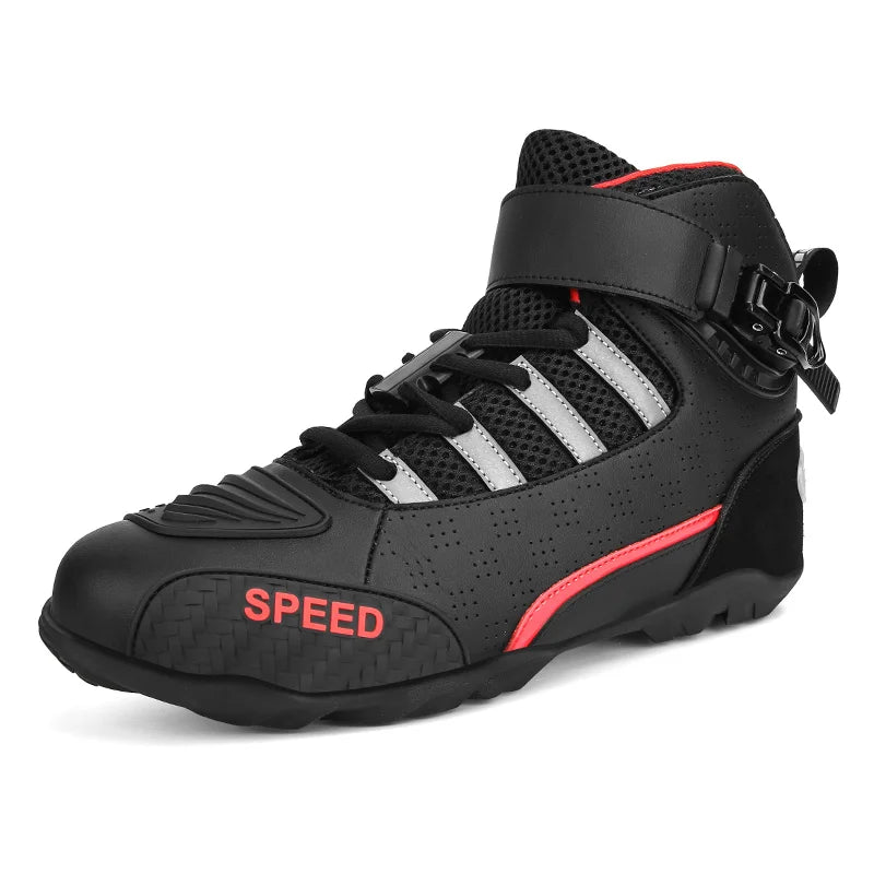 Racing Motorcycle Boots | Leather & Breathable - View 23 | Henderson Shop