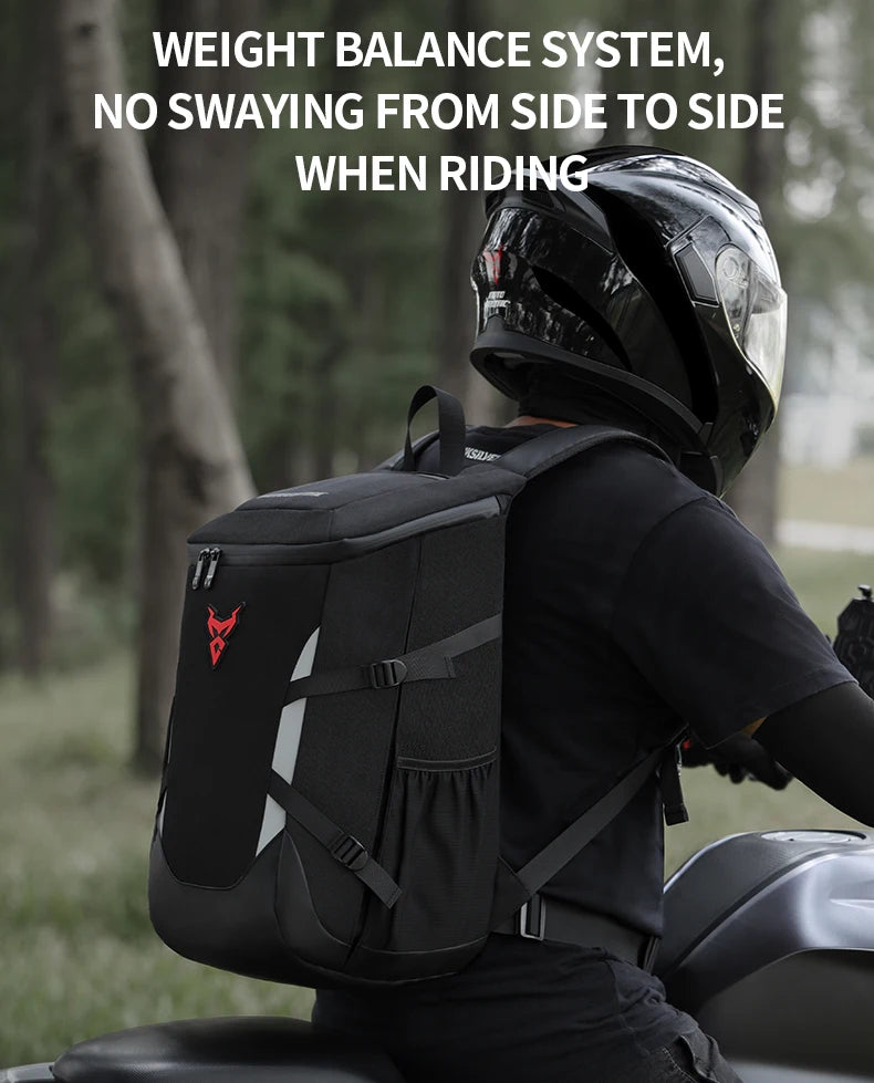 Motorcycle Helmet | Waterproof & Reflective - View 15 | Henderson Shop