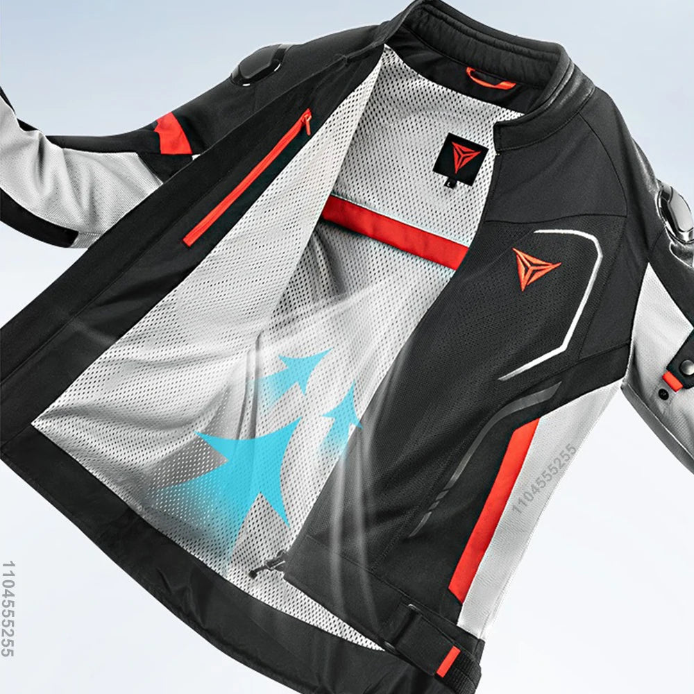 Motorcycle Riding Jacket | Breathable & CE Certified - View 5 | Henderson Shop