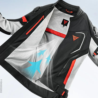 Motorcycle Riding Jacket | Breathable & CE Certified - View 5 | Henderson Shop
