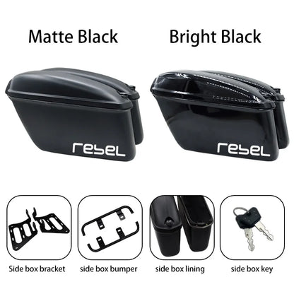 Motorcycle Luggage SaddleBags For Honda CMX1100 Rebel CM1100 2020-2023 Traveling Side Bag 19.5L High-capacity