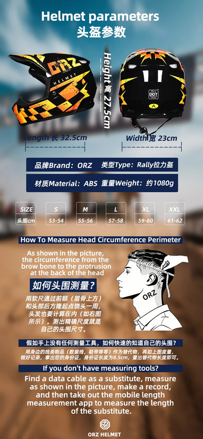 Motorcycle Helmet Professional Motocross Off Road Helm Children Off-road Casque Capacete De Motocicleta