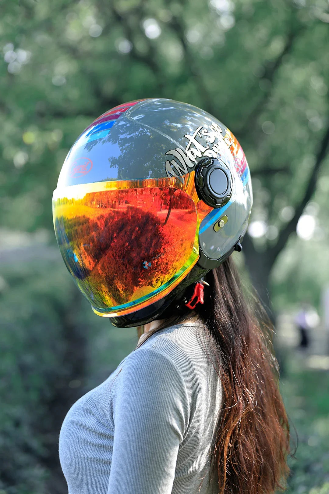 Hendersonshop Full Face Open Face Motorcycle Helmet Motorbike Street Bike Helmets