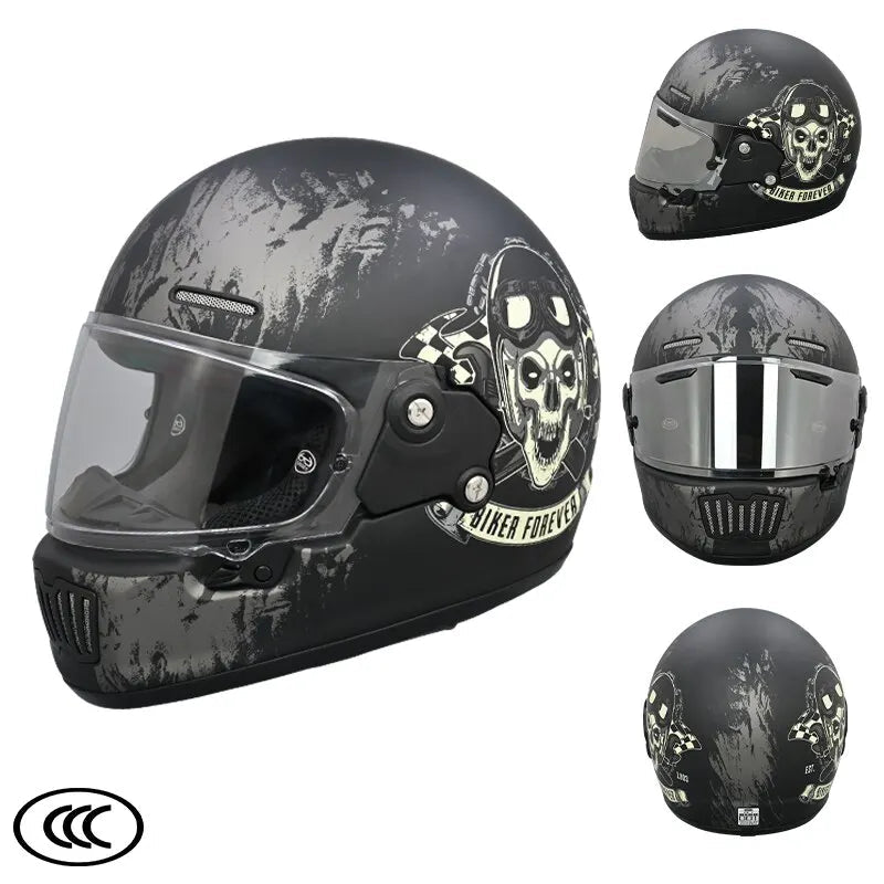 Harley Vintage Half Face Helmet | DOT Certified - View 26 | Henderson Shop