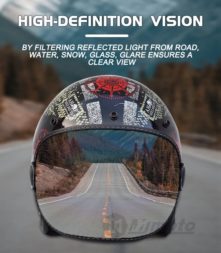 Full Face Motorcycle Helmet | Full Face - View 3 | Henderson Shop