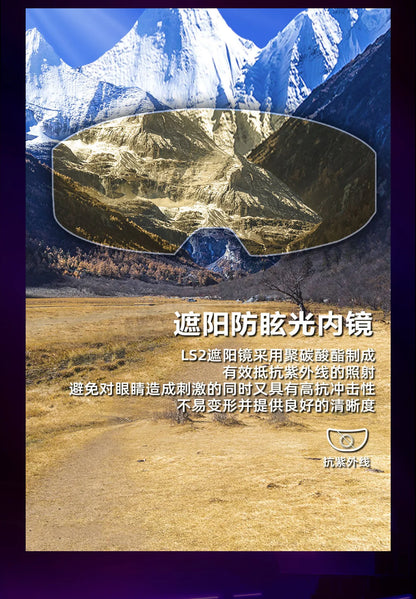 Hendersonshop LS2 FF906 Advant Flip Up Face Helmets ECE Motorcycle Modular