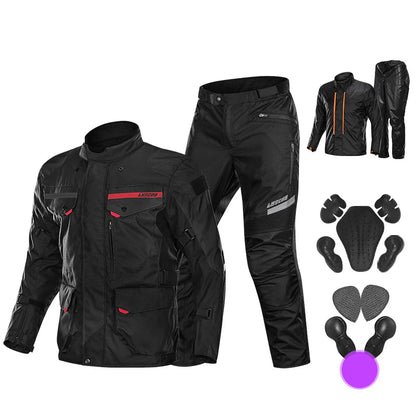 Motorcycle Jacket Pants Suit Waterproof Men Motorbike Riding Moto Jacket Prot... | Henderson Shop
