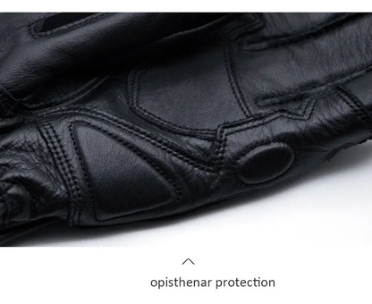 Hendersonshop LS2 MG003 Motorcycle gloves Winter cowhide windproof and waterproof touch