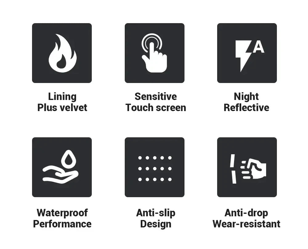 Winter Motorcycle Gloves | Waterproof & Winter - View 11 | Henderson Shop