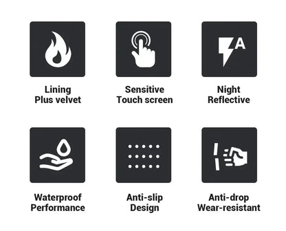 Winter Motorcycle Gloves | Waterproof & Winter - View 11 | Henderson Shop