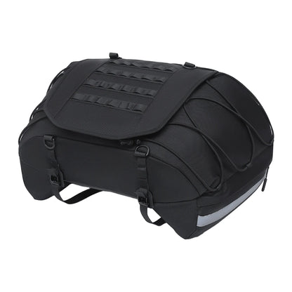 Universal Scooter Back Seat Bag Waterproof Motorcycle Tail Bag Motorbike Travel Cycling Riding Sport Luggage Pack