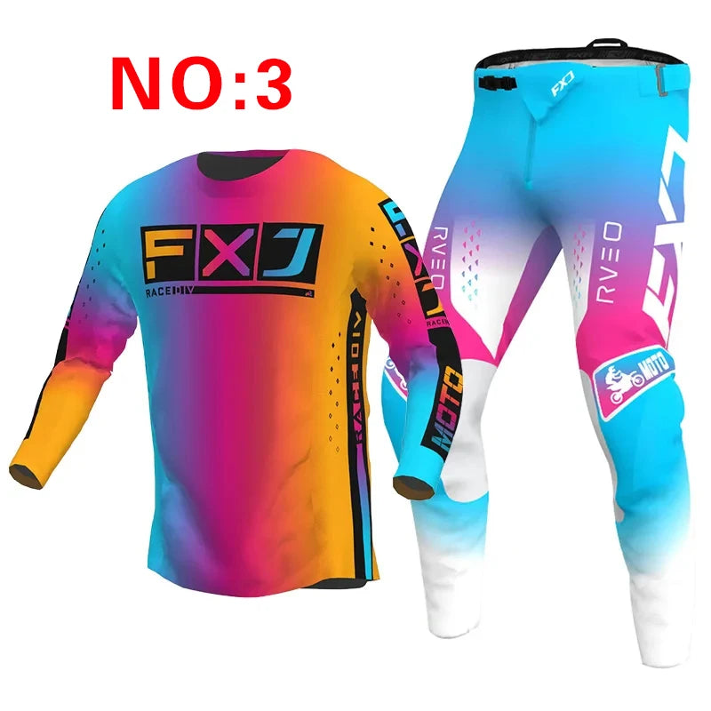 motocross child set MX Jersey and Pants kids children Set Dirt Bike MTB DH UT... | Henderson Shop