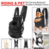 Pet Carry Portable Bag Puppy Adjustable Front Backpack Outdoor Travel Pets Ventilated Saddlebag Universal For Motorcycle Riding