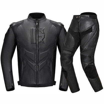 Leather Motorcycle Jacket Men's Chaqueta Moto Waterproof Moto Suit Motorbike ... | Henderson Shop