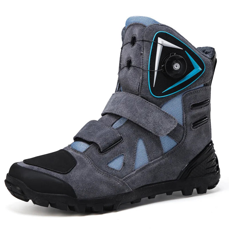 Hendersonshop Motorcycle Boots 2024 New Men Women Motorbike Riding Shoes Breathable