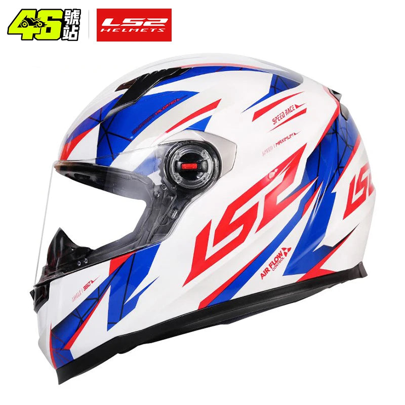 Helmets - LS2 Full Face Capacete Masculino ls2 FF358 Motocross Racing Man