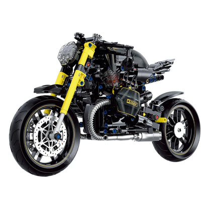 500+pcs 1:8 technology motorcycle block model;highly simulate the original ca... | Henderson Shop