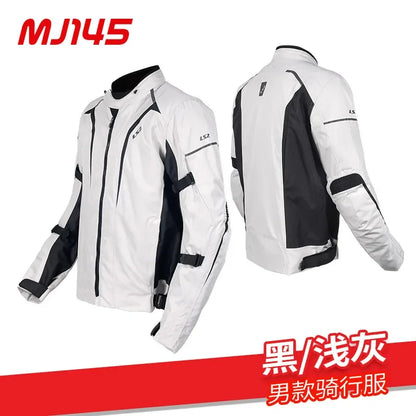 Hendersonshop LS2 Original Motorcycle Jacket Pants Riding Clothing Set Windproof Warm