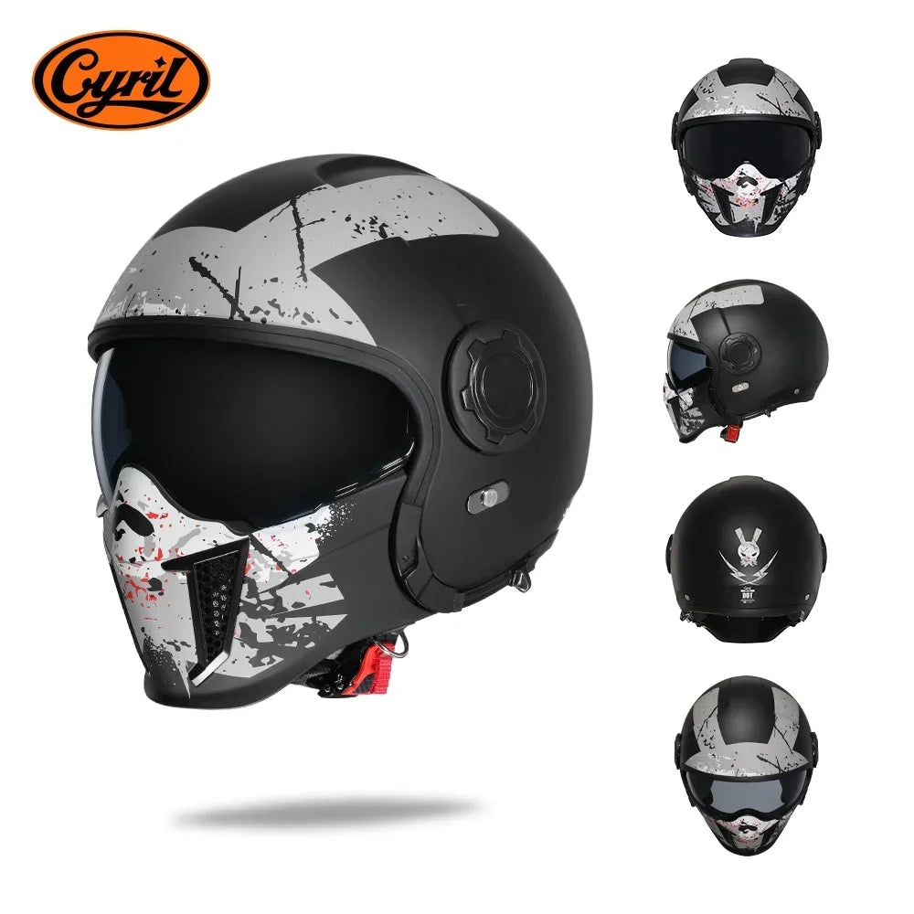 Modular Full Face Helmet | DOT Certified & ECE Certified - View 25 | Henderson Shop