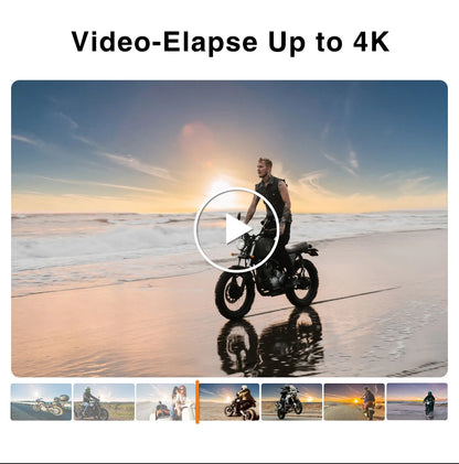 Drift Ghost XL Pro 4K HD Sports Action Camera WiFi IPX7 Waterproof Rotatable Lens Dashcam Mode  EIS Bicycle Helmet Motorcycles