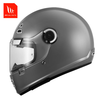 Motorcycle Retro Mt Helmet Spain Jarama Single Visor Dual D-Ring Buckle - View 15 | Henderson Shop