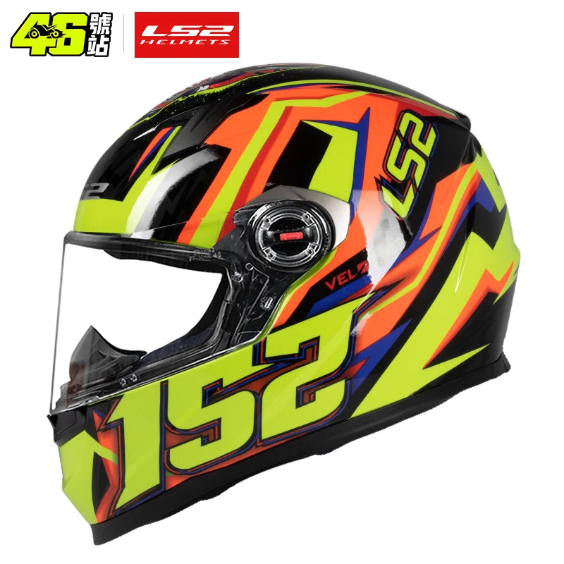Helmets - LS2 Full Face Capacete Masculino ls2 FF358 Motocross Racing Man