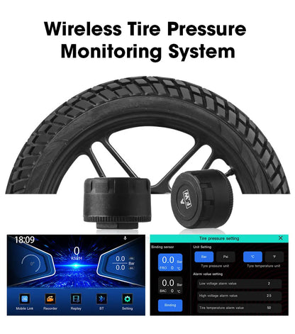 7" Motorcycle GPS Navigator | CarPlay & Android Auto - View 26 | Henderson Shop