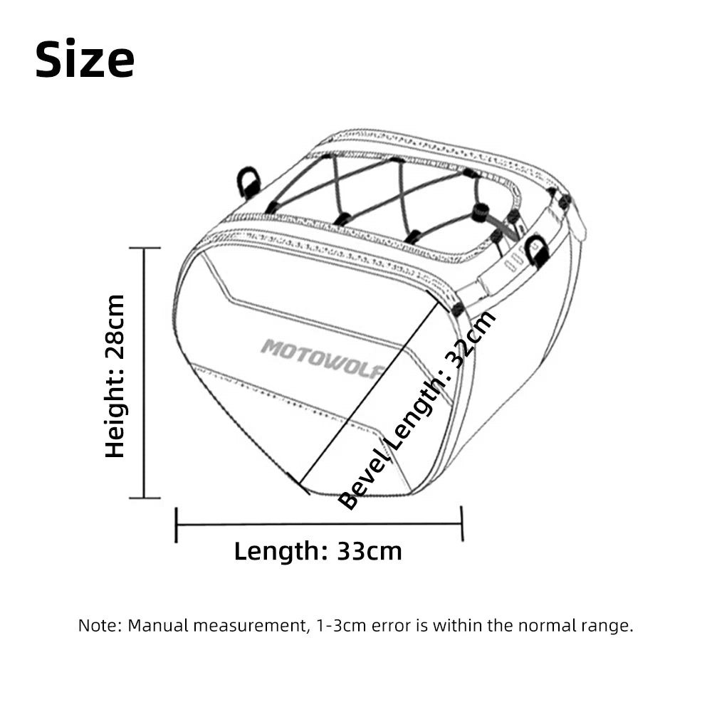 Scooter Tunnel Bag EVA Hard Shell Motorcycle Fuel Tank Bag Pedal Saddle Bag for Yamaha XMAX 125 250 300 400 NMAX 125 155 160