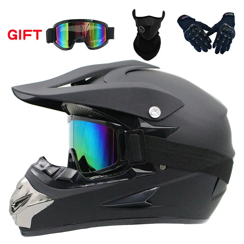 Helmets - 2019 New Flip Up Motorcycle Helmet Children motocross Off Road