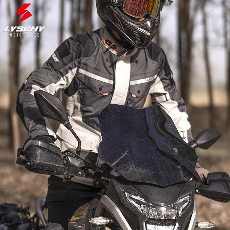 Hendersonshop LYSCHY Motocross Jacket Pants Autumn Winter Waterproof Warm Motorcycle Riding