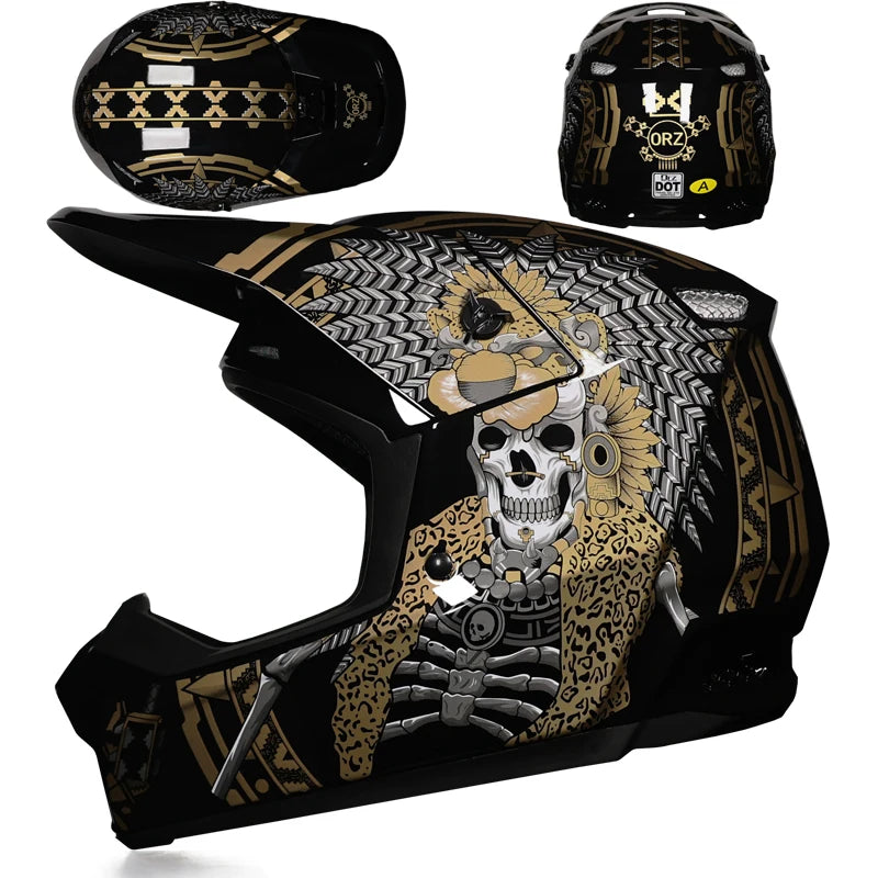 Motorcycle Helmet Professional Motocross Off Road Helm Children Off-road Casque Capacete De Motocicleta