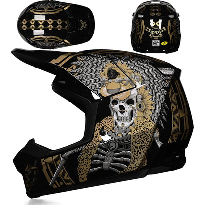 Motorcycle Helmet Professional Motocross Off Road Helm Children Off-road Casque Capacete De Motocicleta