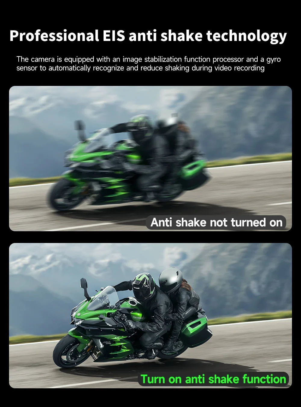 Jiuyin Motorcycle Dash Camera | Waterproof - View 16 | Henderson Shop