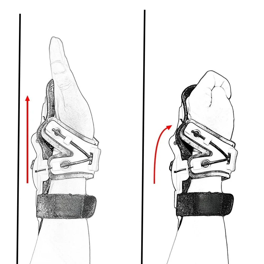 Motorcycle wrist guard X8 wrist support white acid yellow  M/L motorcycle protective equipment