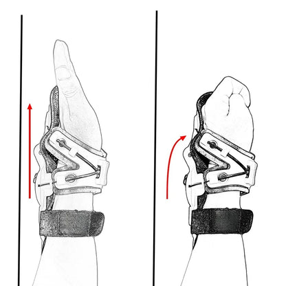 Motorcycle wrist guard X8 wrist support white acid yellow  M/L motorcycle protective equipment