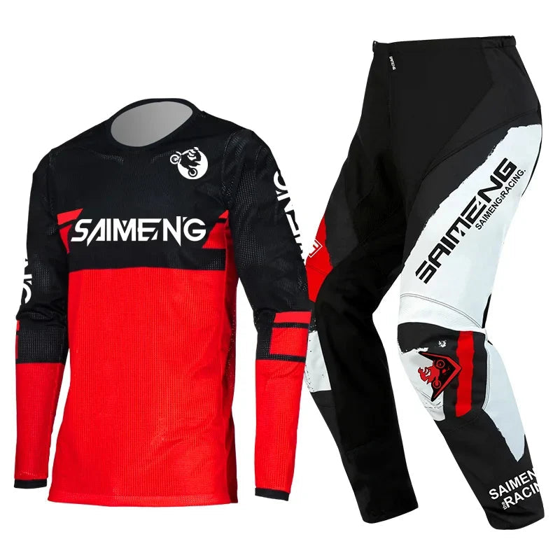 children's enduro motocross gear set mx jersey pants motorcycle kits mtb Off ... | Henderson Shop