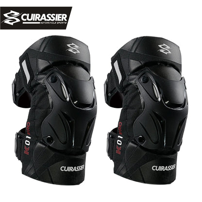 Cuirassier Motorcycle Knee Guards | Reflective | Henderson Shop