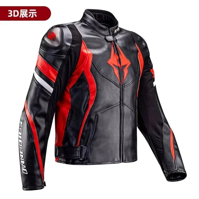 Hendersonshop Motorcycle Jacket Male Waterproof Winter Warm Racing Suit Motorcycle Female