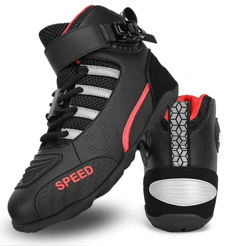 Racing Motorcycle Boots | Leather & Breathable | Henderson Shop