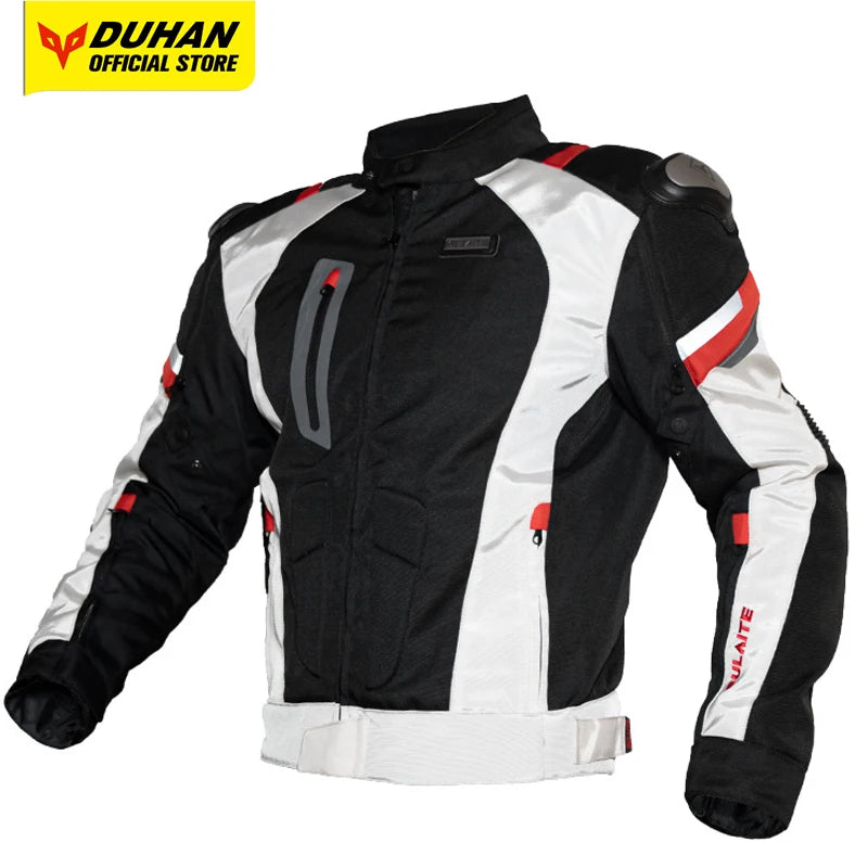 Helmets - Waterproof Men Motorcycle Jackets Windproof Motorcycle Rally Clothes Detachable Warm