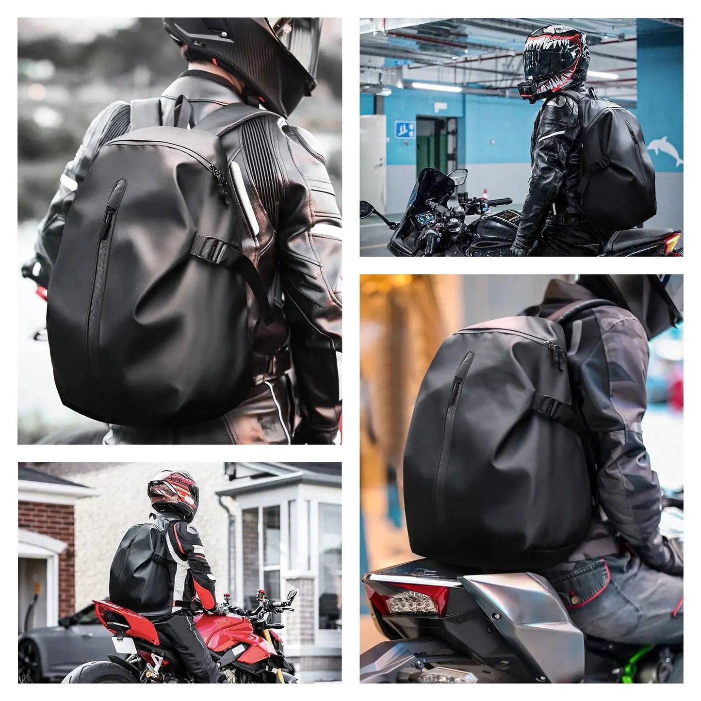 Motorcycle Backpack | Waterproof Helmet Storage | Henderson Shop
