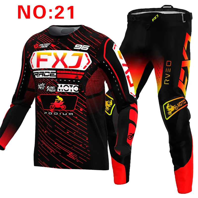 motocross child set MX Jersey and Pants kids children Set Dirt Bike MTB DH UT... | Henderson Shop